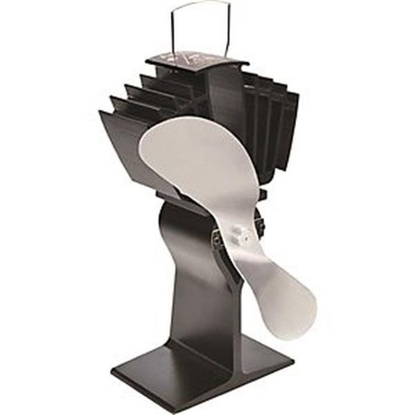 Caframo Caframo 3586393 812AMKBX Black Fan Eco Stove with Nickel Blade 3586393